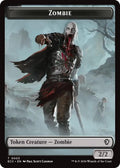 Image for Zombie // Elf Warrior Double-Sided Token (3 // 4) (ECC) - Magic: The Gathering
