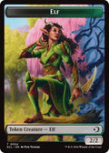 Image for Elf // Treasure Double-Sided Token (4 // 10) (ECL) - Magic: The Gathering
