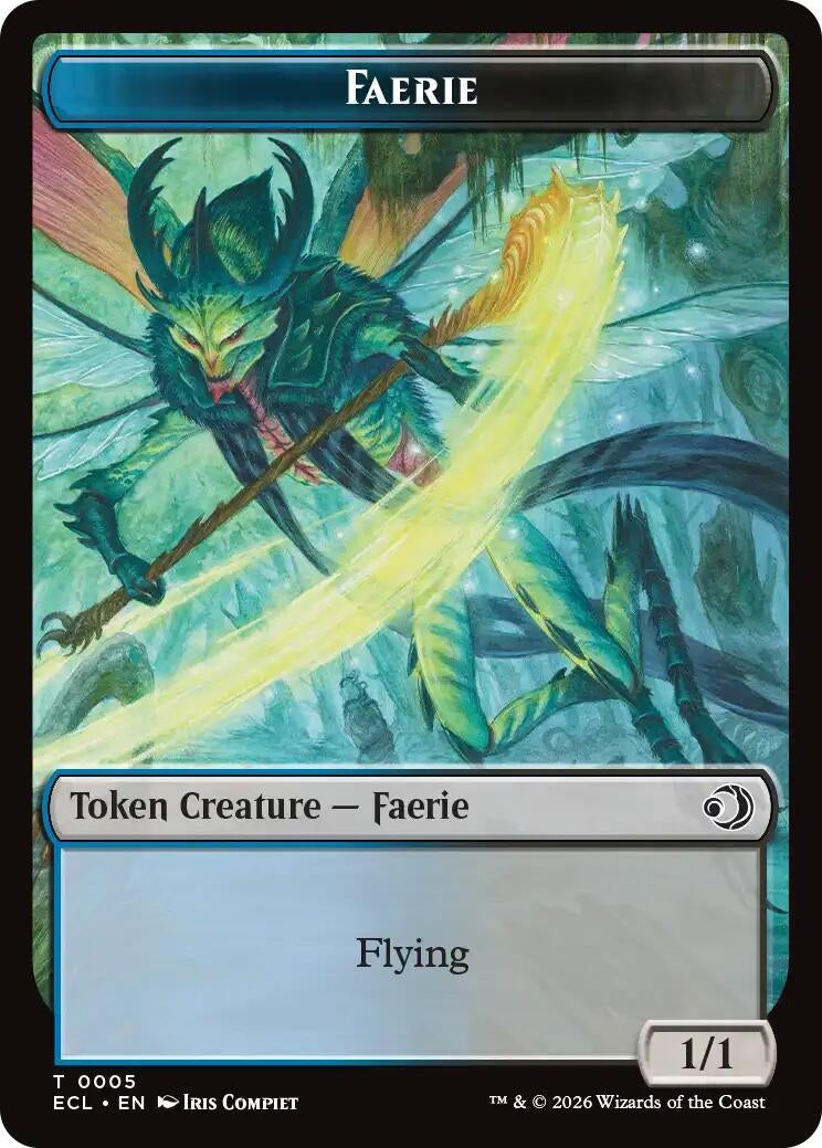 Image for Faerie // Goblin Double-Sided Token (5 // 6) (ECL) - Magic: The Gathering