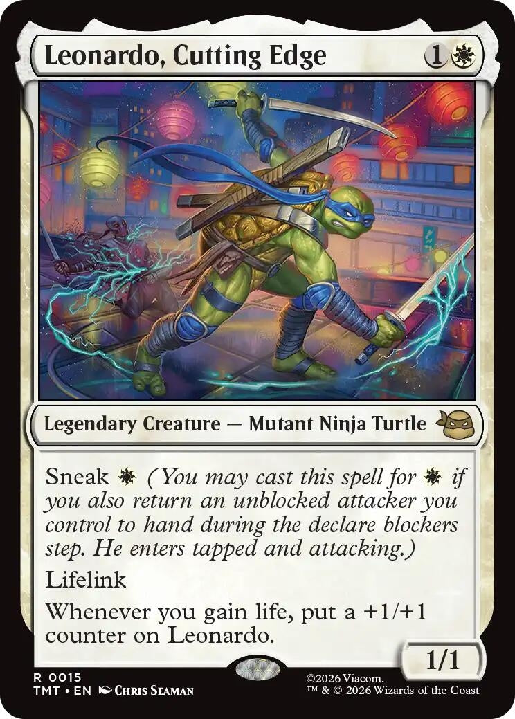 Image for Leonardo, Cutting Edge (15) (TMT) - Magic: The Gathering