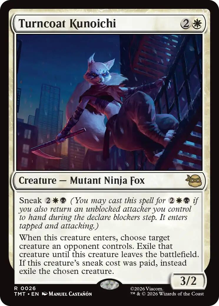 Image for Turncoat Kunoichi (26) (TMT) - Magic: The Gathering