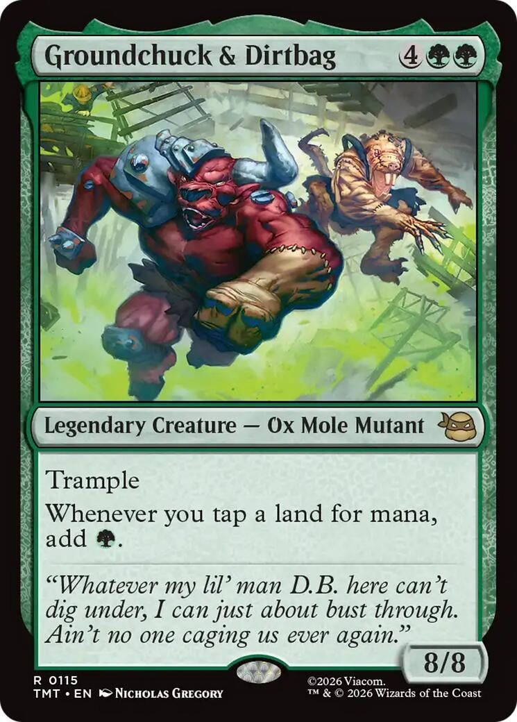 Image for Groundchuck & Dirtbag (115) (TMT) - Magic: The Gathering