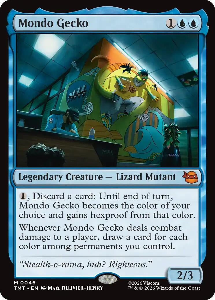 Image for Mondo Gecko (46) (TMT) - Magic: The Gathering