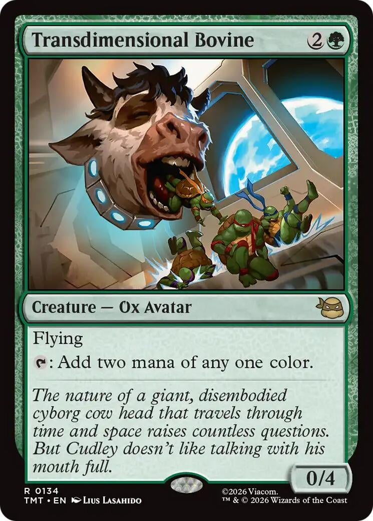 Image for Transdimensional Bovine (134) (TMT) - Magic: The Gathering