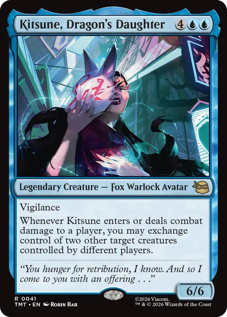 Image for Kitsune, Dragon's Daughter (41) (TMT) - Magic: The Gathering