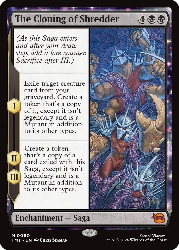 Image for The Cloning of Shredder (60) (TMT) - Magic: The Gathering