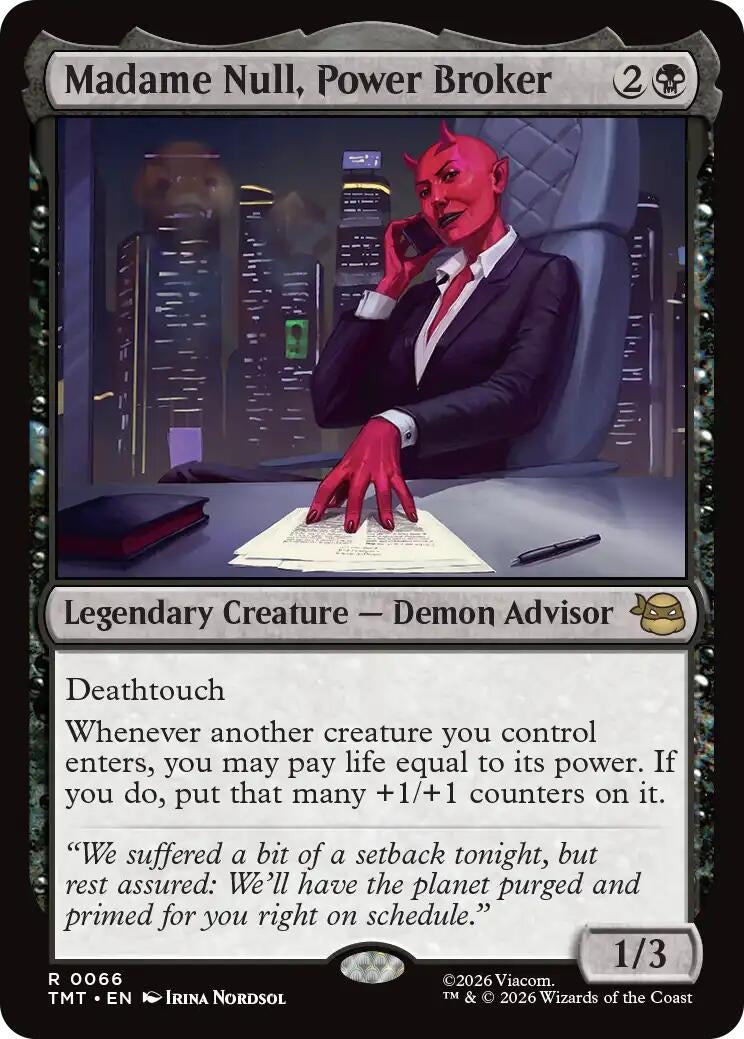 Image for Madame Null, Power Broker (66) (TMT) - Magic: The Gathering