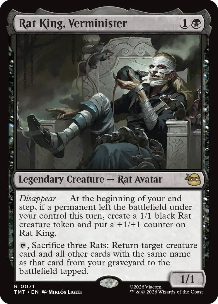 Image for Rat King, Verminister (71) (TMT) - Magic: The Gathering