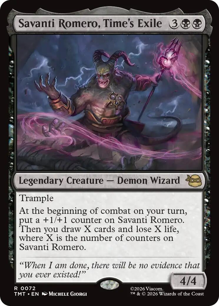 Image for Savanti Romero, Time's Exile (72) (TMT) - Magic: The Gathering
