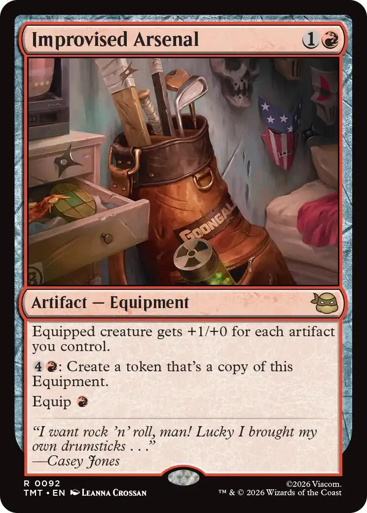 Image for Improvised Arsenal (92) (TMT) - Magic: The Gathering