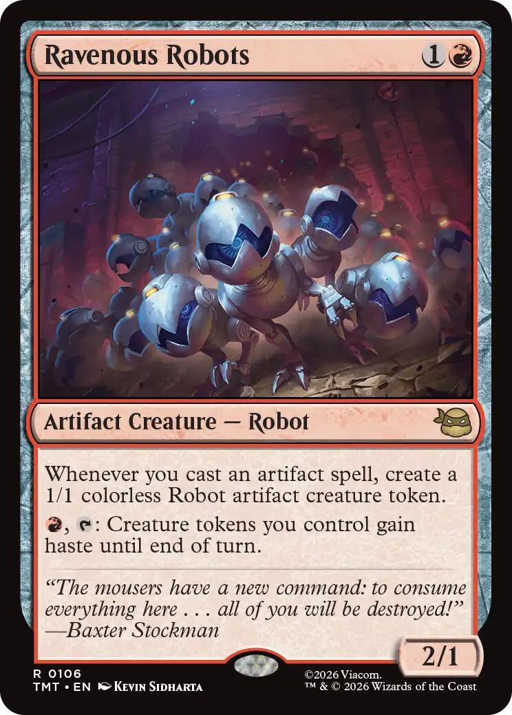 Image for Ravenous Robots (106) (TMT) - Magic: The Gathering