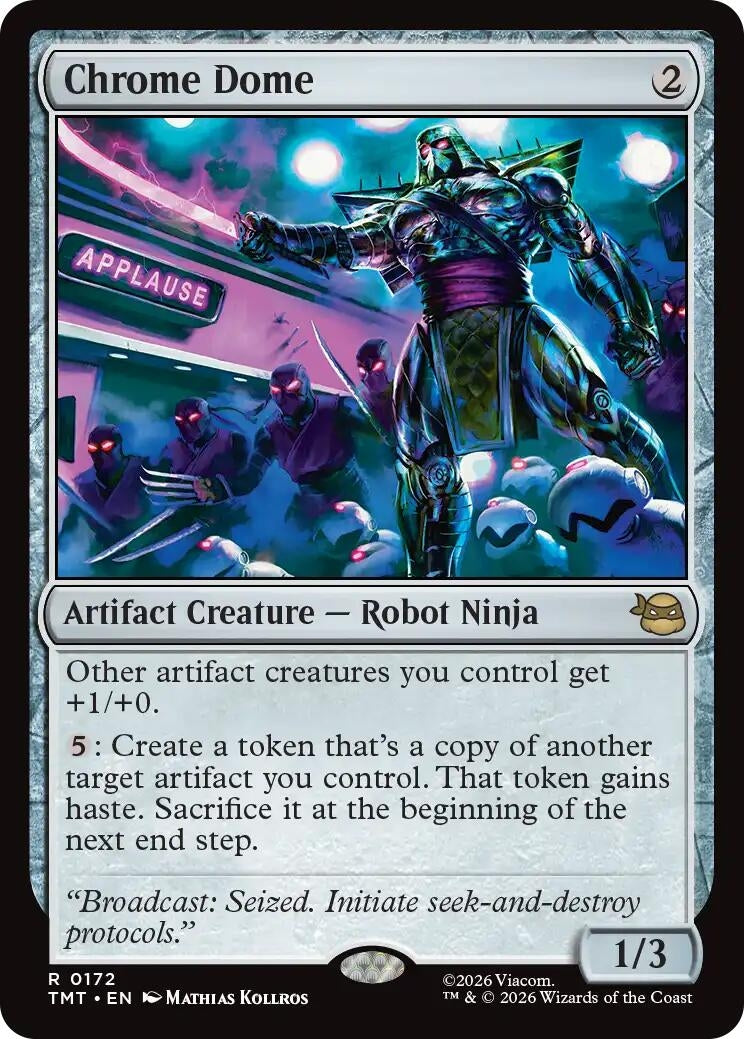 Image for Chrome Dome (172) (TMT) - Magic: The Gathering
