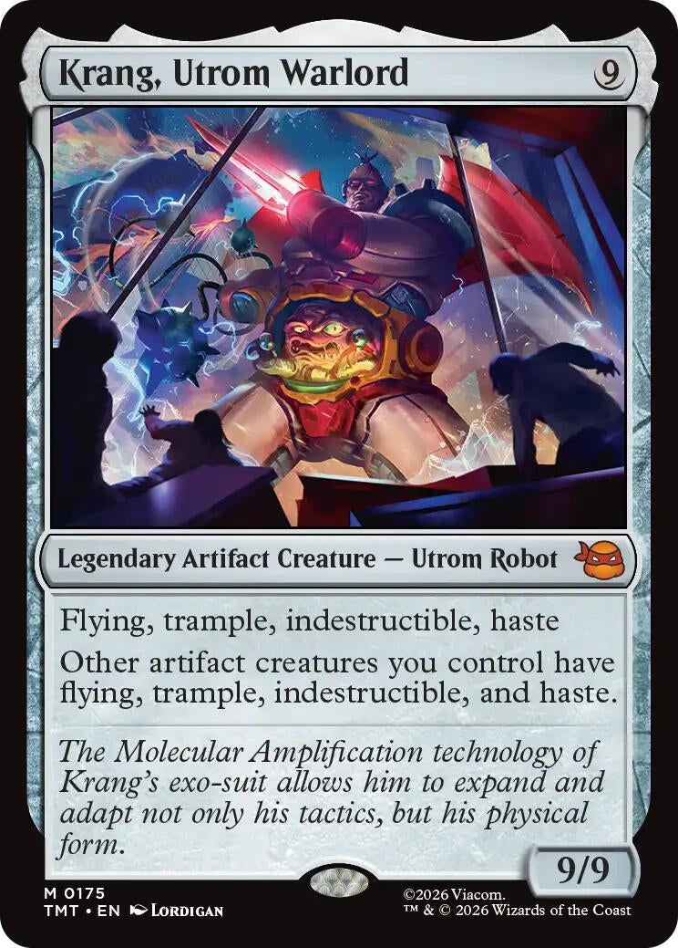 Image for Krang, Utrom Warlord (175) (TMT) - Magic: The Gathering