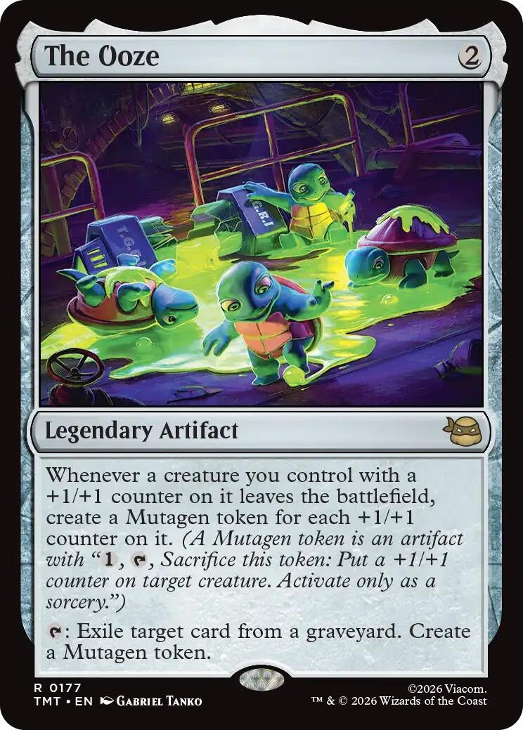 Image for The Ooze (177) (TMT) - Magic: The Gathering