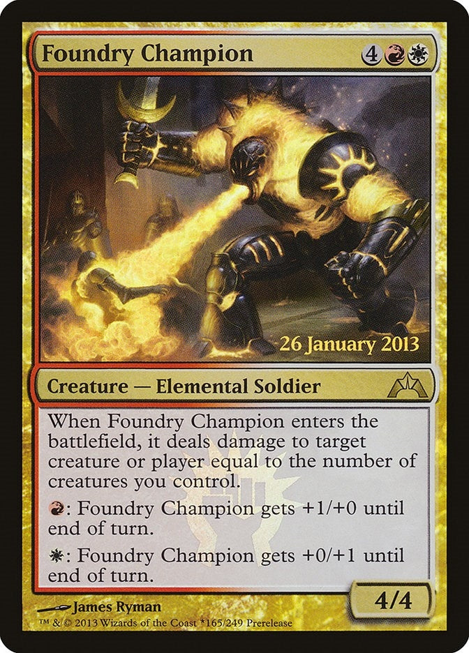 Image for Foundry Champion (165) (PRE) - Magic: The Gathering