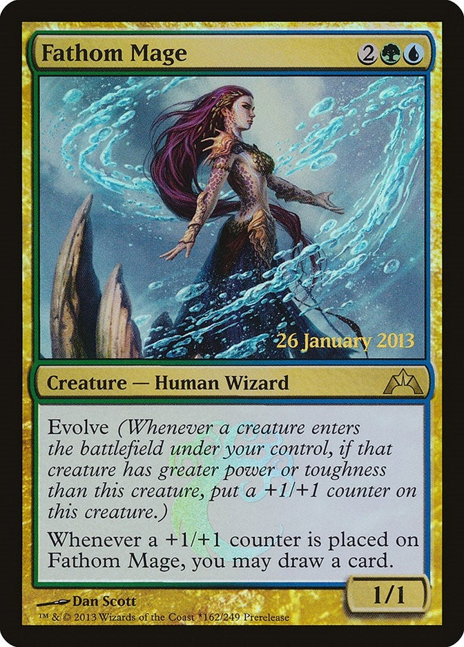Image for Fathom Mage (162) (PRE) - Magic: The Gathering