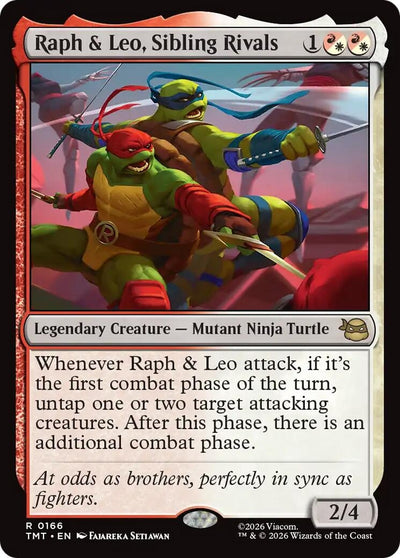 Raph & Leo, Sibling Rivals (166) (TMT)