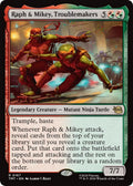 Image for Raph & Mikey, Troublemakers (167) (TMT) - Magic: The Gathering