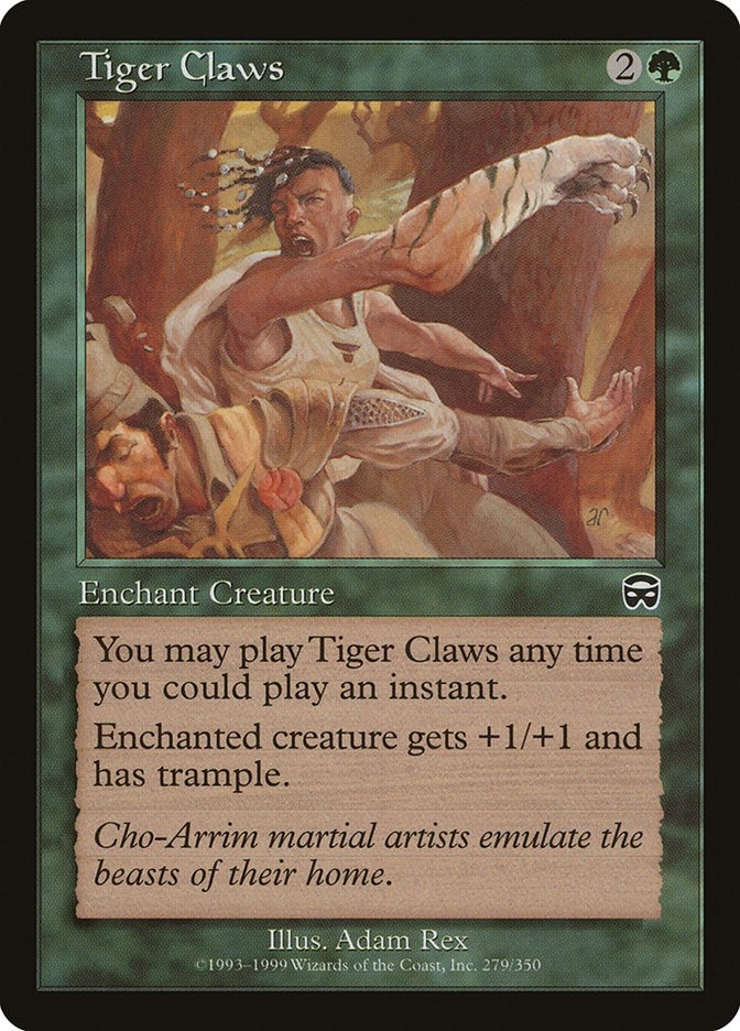 Image for Tiger Claws (279) (MMQ) - Magic: The Gathering