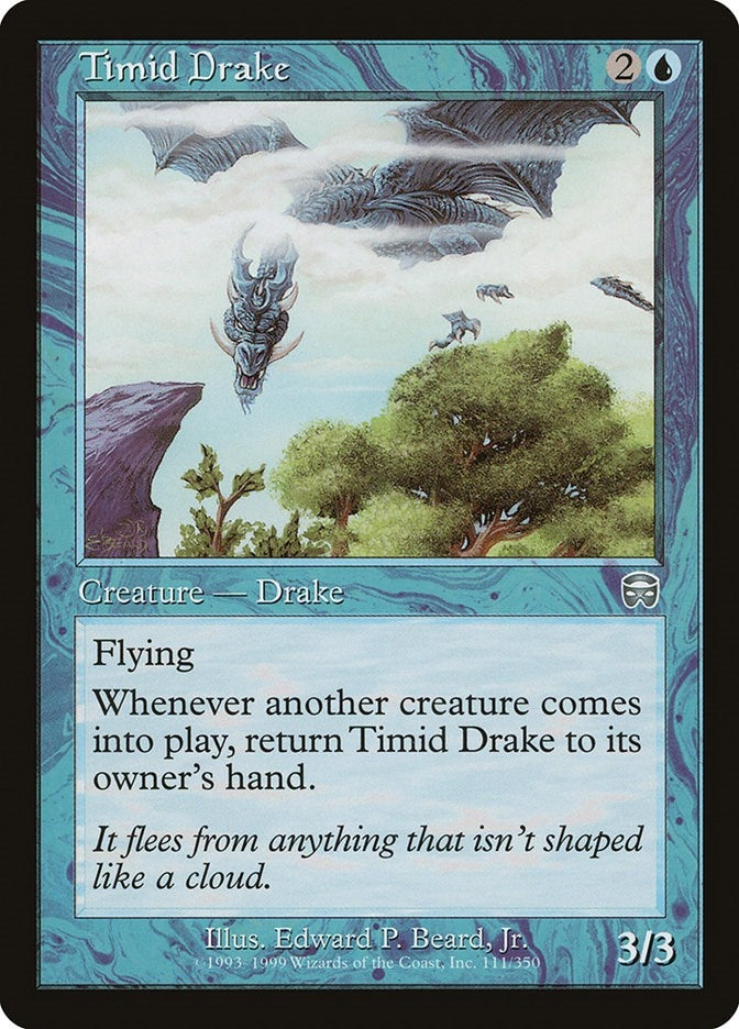 Image for Timid Drake (111) (MMQ) - Magic: The Gathering