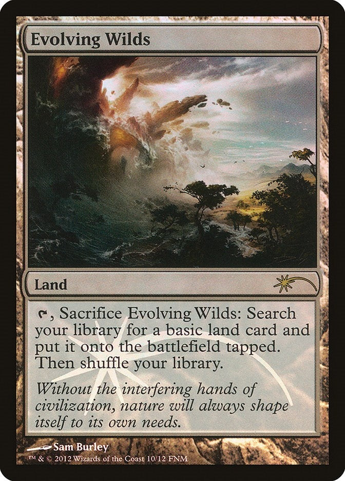 Image for Evolving Wilds (10) (FNM) - Magic: The Gathering