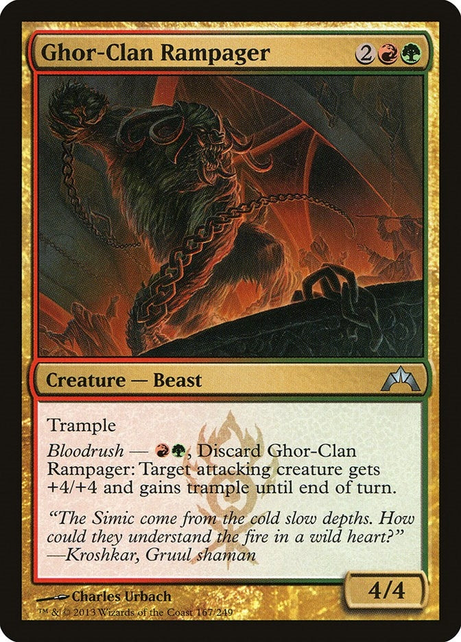 Ghor-Clan Rampager (167) (GTC)