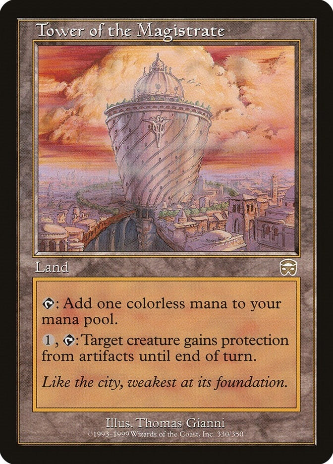 Image for Tower of the Magistrate (330) (MMQ) - Magic: The Gathering