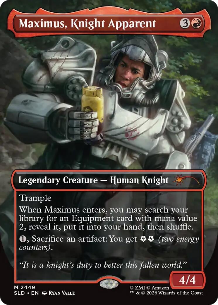 Image for Maximus, Knight Apparent (2449) (SLD) - Magic: The Gathering