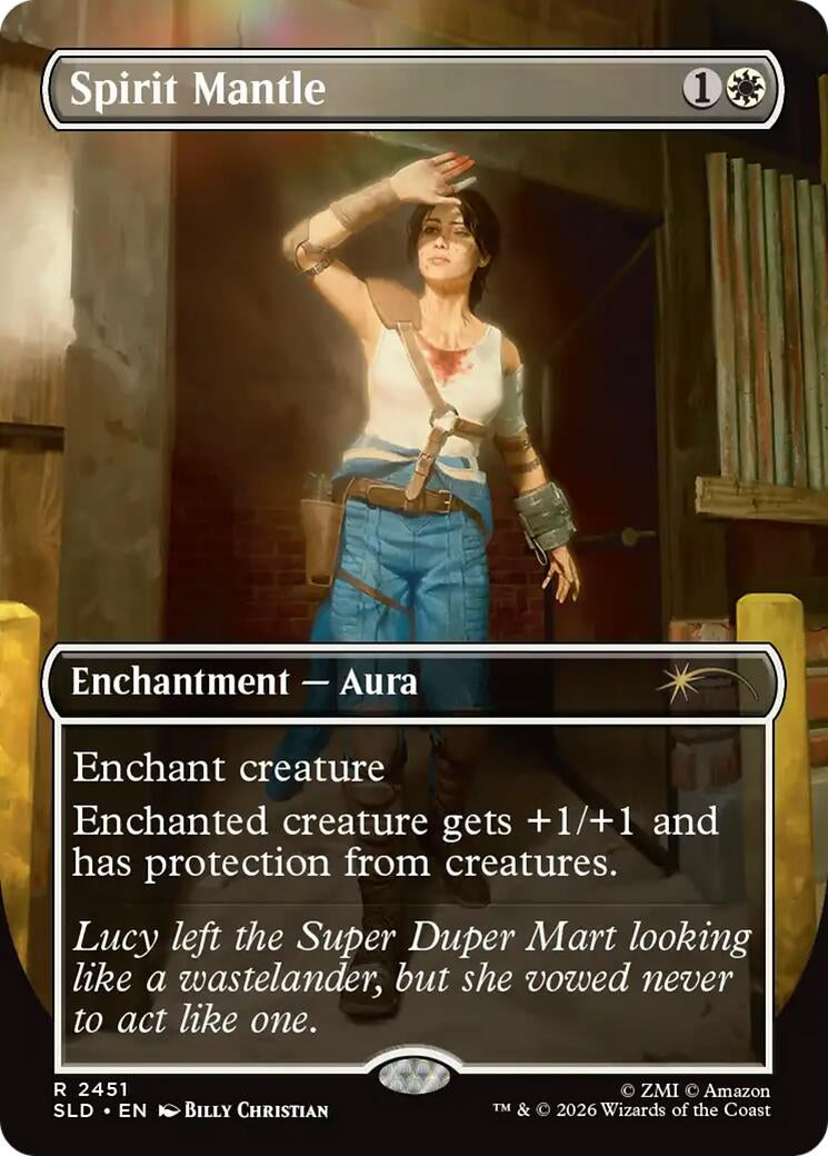 Image for Spirit Mantle (2451) (SLD) - Magic: The Gathering