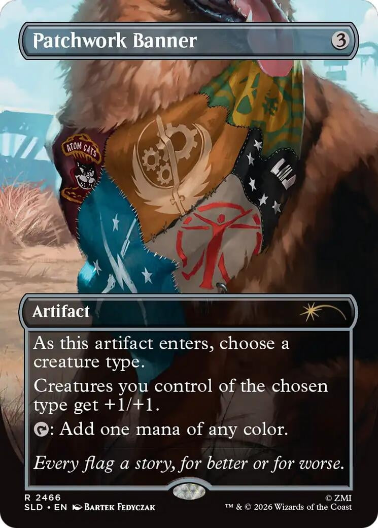 Image for Patchwork Banner (2466) (SLD) - Magic: The Gathering
