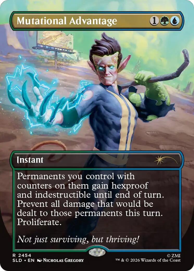 Image for Mutational Advantage (2454) (SLD) - Magic: The Gathering