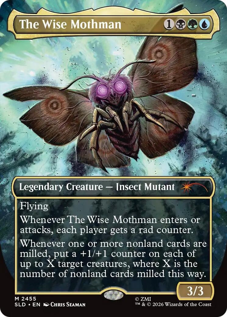 Image for The Wise Mothman (2455) (SLD) - Magic: The Gathering