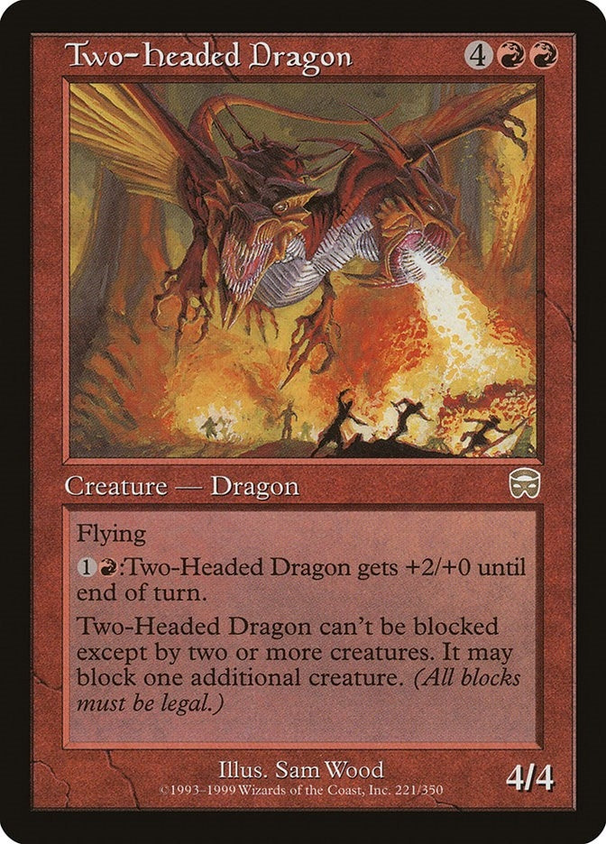 Image for Two-Headed Dragon (221) (MMQ) - Magic: The Gathering