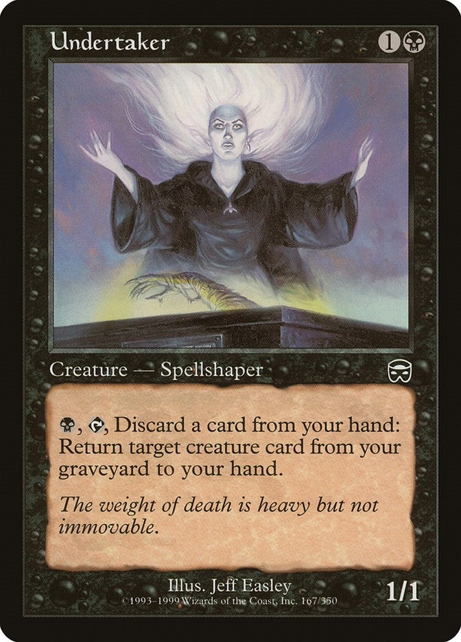 Image for Undertaker (167) (MMQ) - Magic: The Gathering