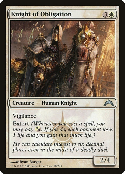 Knight of Obligation (18) (GTC)
