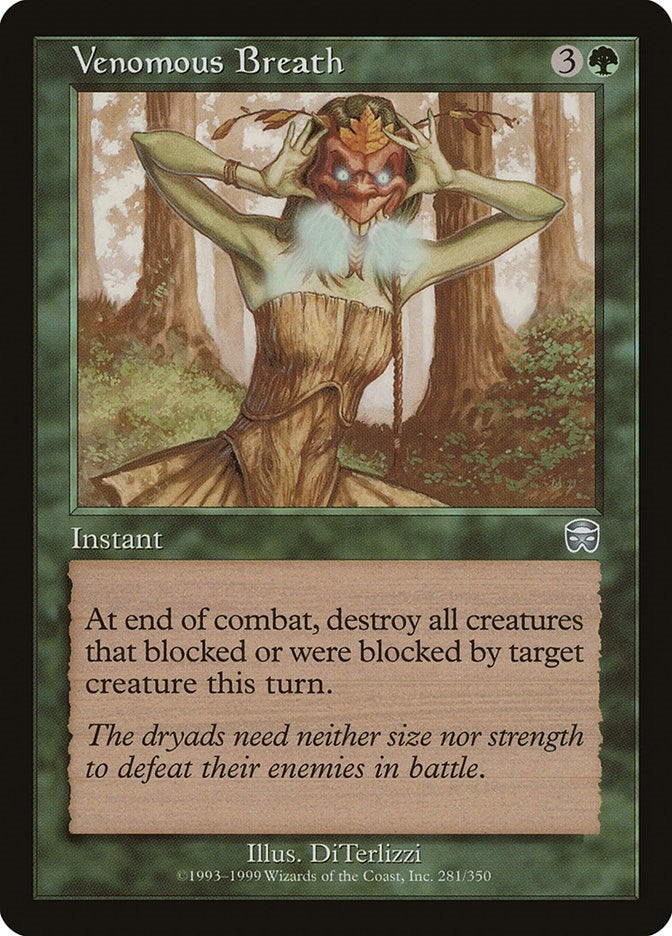 Image for Venomous Breath (281) (MMQ) - Magic: The Gathering
