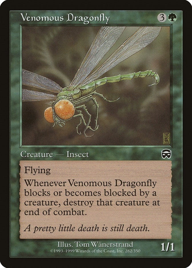 Image for Venomous Dragonfly (282) (MMQ) - Magic: The Gathering