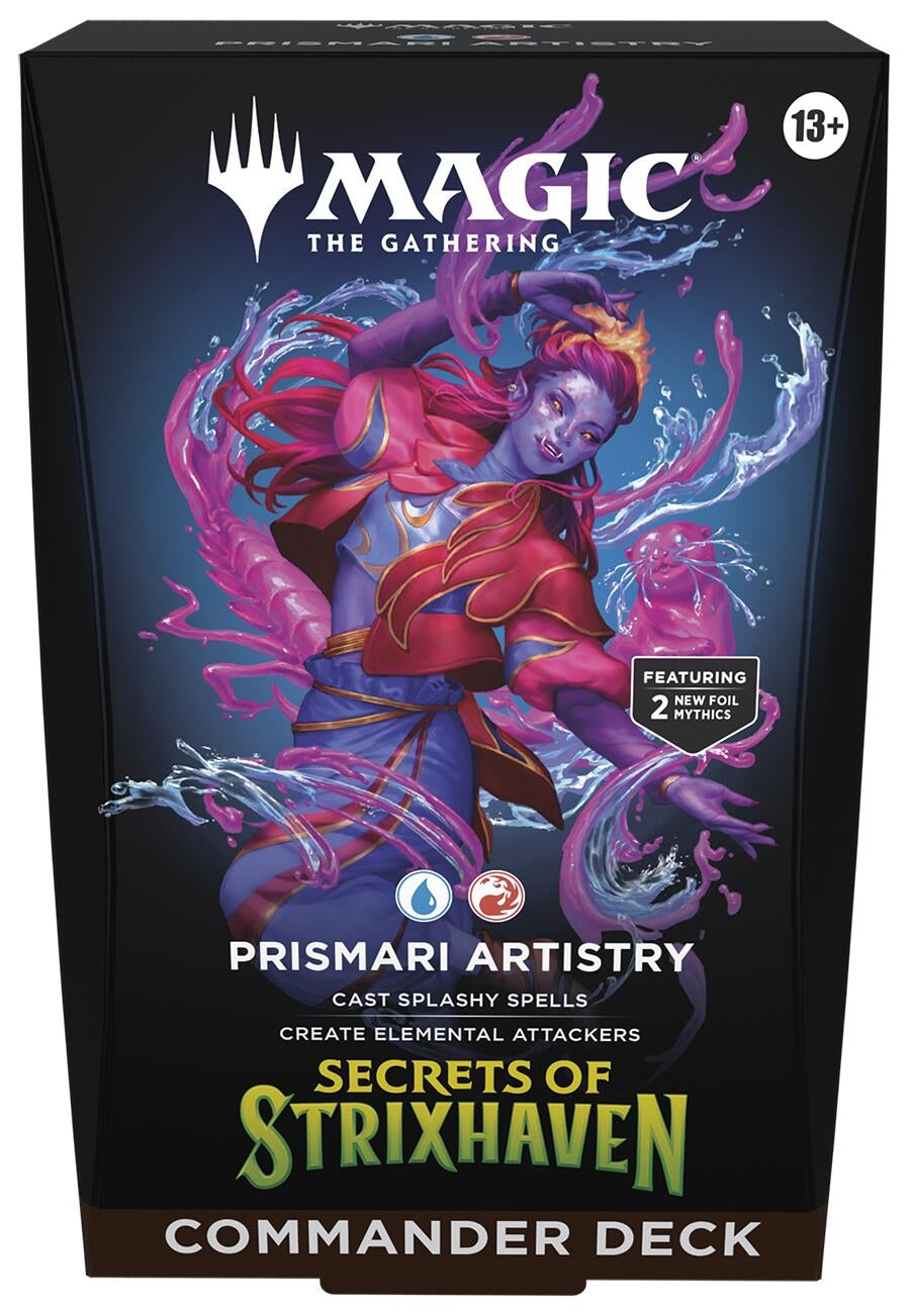 Image for Secrets of Strixhaven Commander Deck - Prismari Artistry - Magic: The Gathering