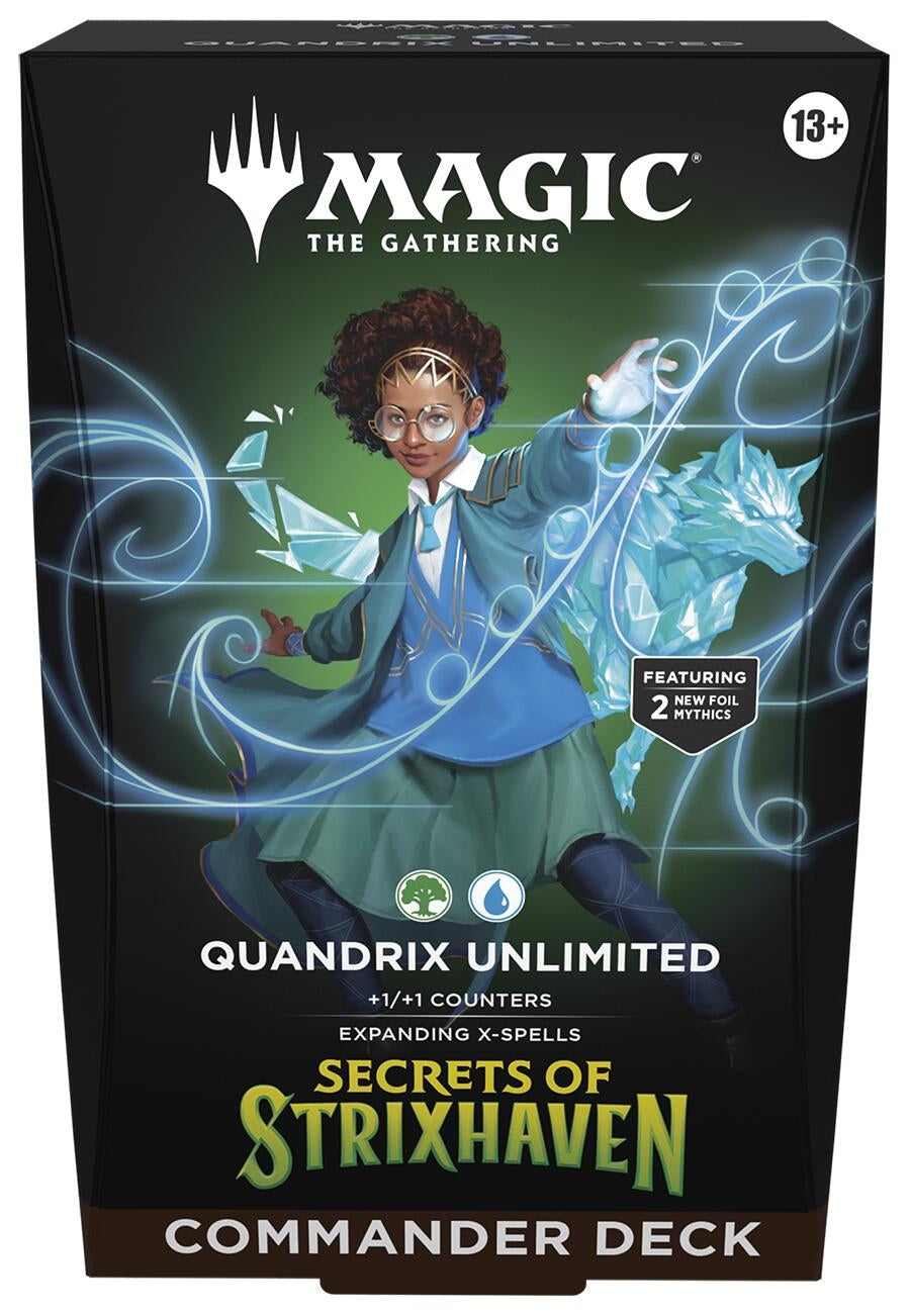 Image for Secrets of Strixhaven Commander Deck - Quandrix Unlimited - Magic: The Gathering