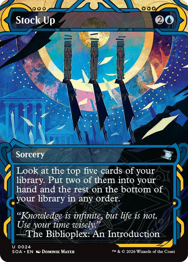 Image for Stock Up (24) (SOA) - Magic: The Gathering