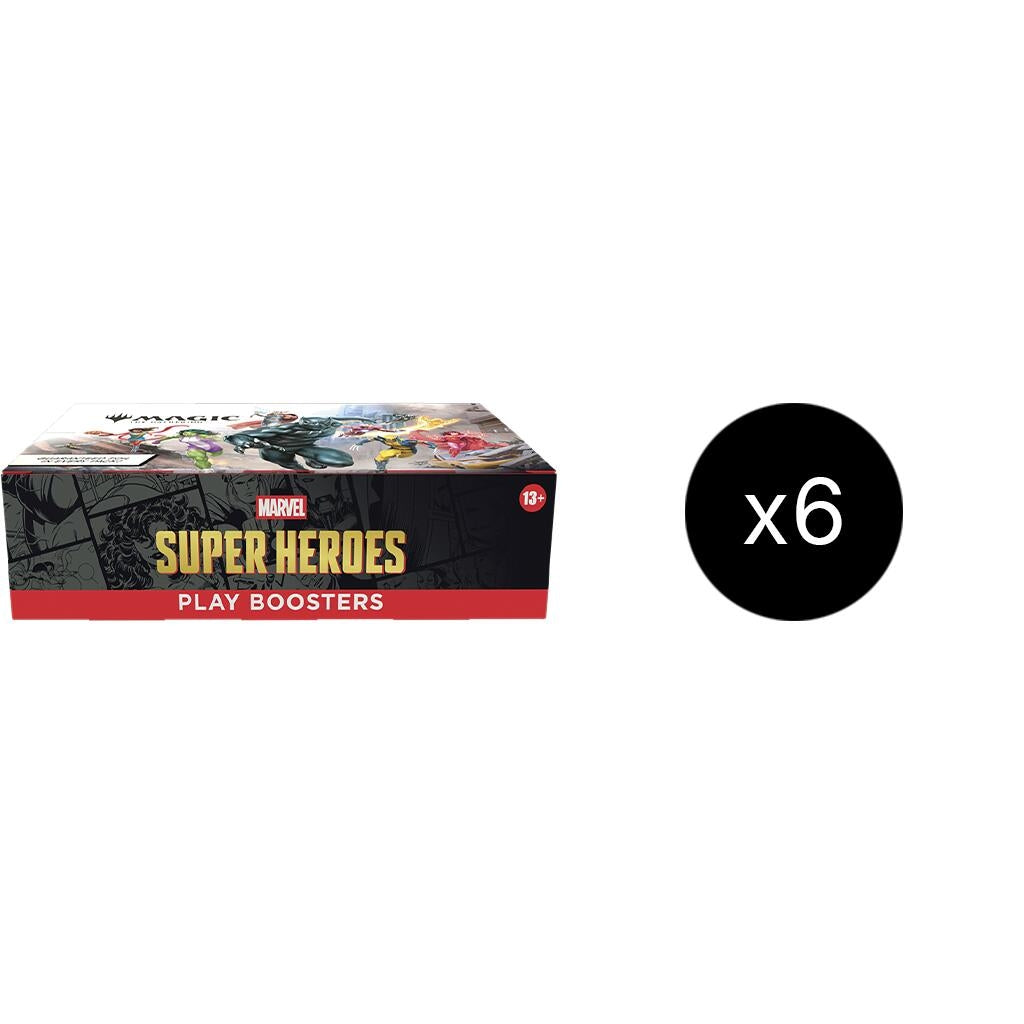 Image for Marvel Super Heroes - Play Booster Display Case - Magic: The Gathering