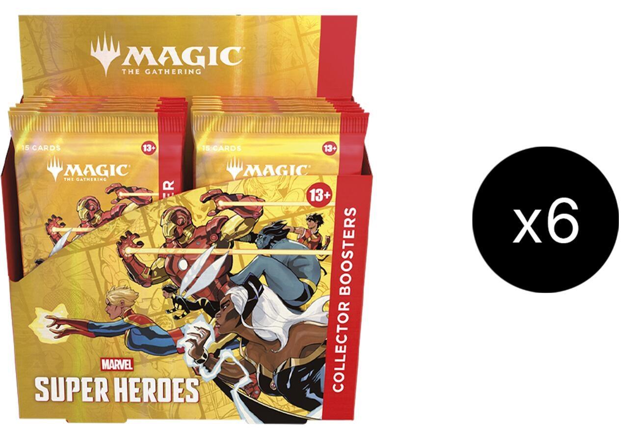 Image for Marvel Super Heroes - Collector Booster Display Case - Magic: The Gathering