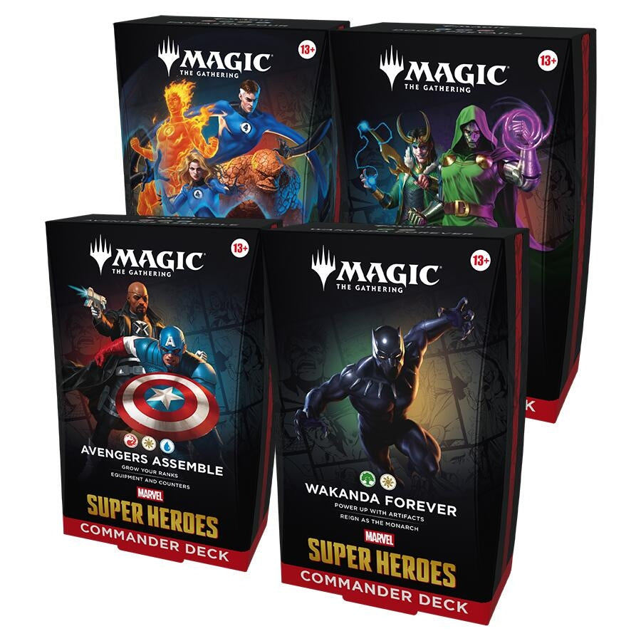 Image for Marvel Super Heroes Commander Deck Case - Magic: The Gathering