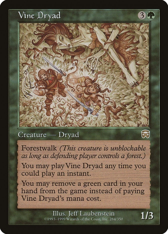 Image for Vine Dryad (284) (MMQ) - Magic: The Gathering