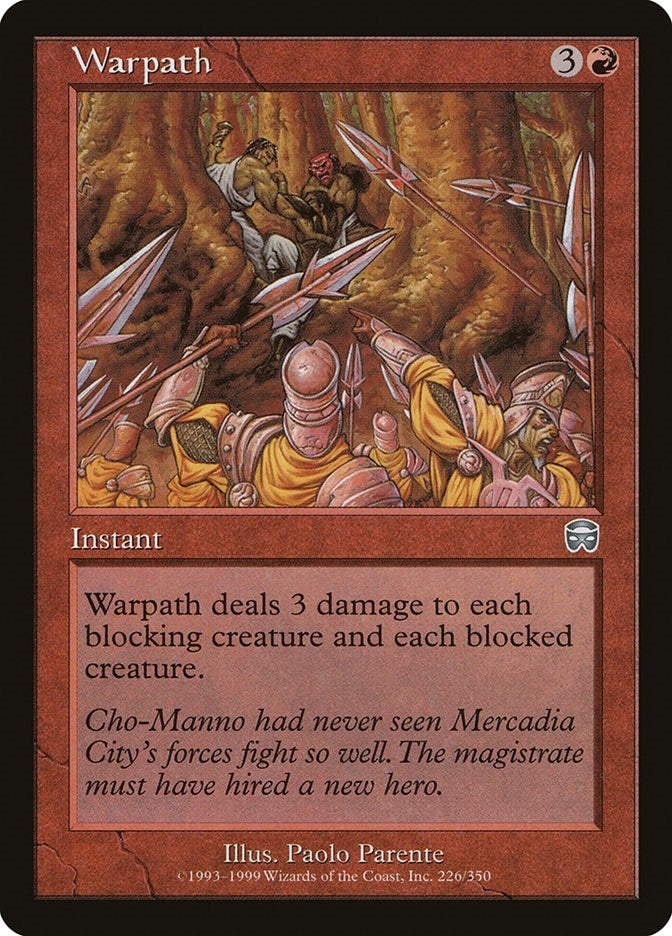 Image for Warpath (226) (MMQ) - Magic: The Gathering