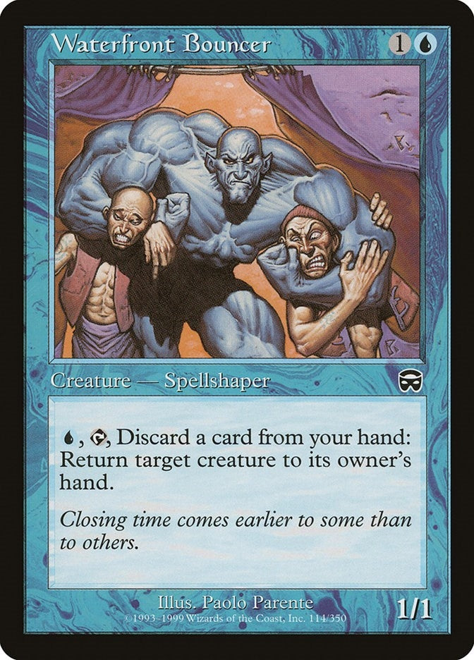 Image for Waterfront Bouncer (114) (MMQ) - Magic: The Gathering