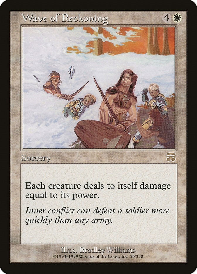 Image for Wave of Reckoning (56) (MMQ) - Magic: The Gathering