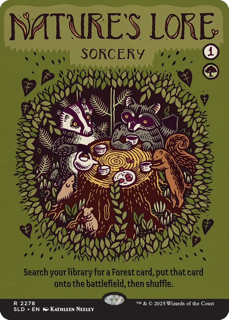 Image for Nature's Lore (2278) (2278) (SLD) - Magic: The Gathering