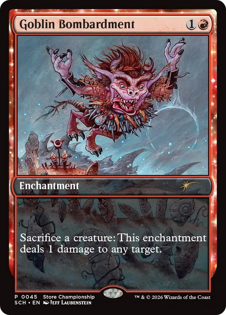 Image for Goblin Bombardment (45) (GAME) - Magic: The Gathering