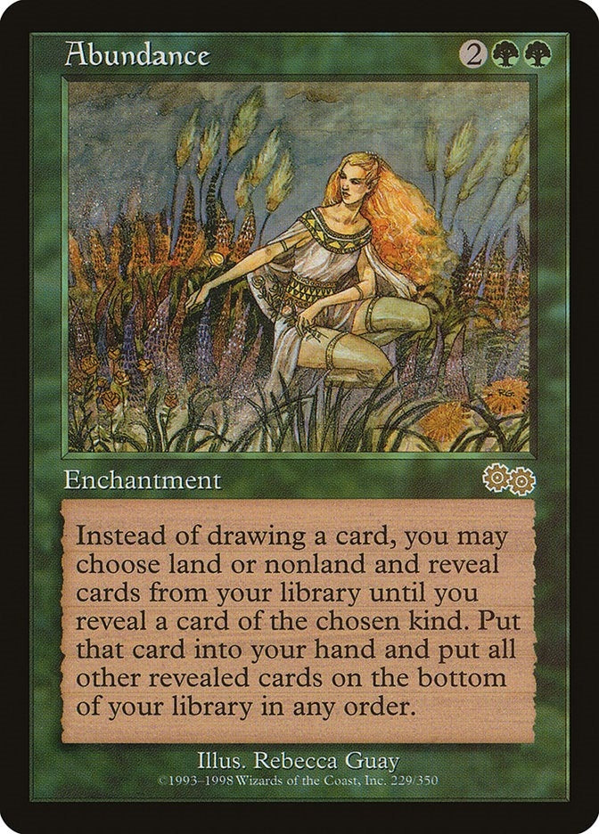 Image for Abundance (229) (USG) - Magic: The Gathering